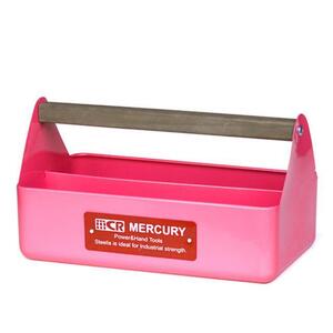 ☆ ピンク マーキュリー 工具箱 通販 雑貨 ツールボックス おしゃれ スチール 工具入れ MERCURY ハンディツールボックス ハンドル付き ス