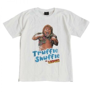 映画Tシャツ グーニーズ チャンク 冒険映画 名作 ストリート系 人気 デザインTシャツ おもしろTシャツ メンズ 半袖 ★tsr0704-wht-m