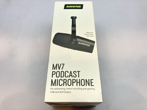 Shure MV7 ポッドキャスト用マイクロホン [G-1017]