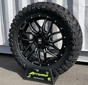 新品 車検対応 Black Mamba TJラングラー JKラングラー 20インチマッドタイヤホイールセット ATTURO TRAIL BLADE MT 285/50R20 33x12.50R20