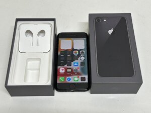 1711　ドコモ iPhone 8 64GB スペースグレイ MQ782J/A 中古 判定〇 SIMロック解除済み