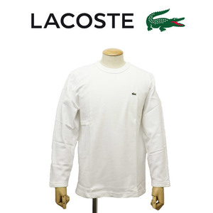 LACOSTE (ラコステ) TH7019 クラシックフィット ロングスリーブ Tシャツ LC334 70Vホワイト 3-S