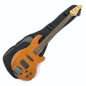 Lakland Skyline Series 5弦 エレキベース Electric Bass Serial No.KL0950352 オレンジ系 ソフトケース付 ★ 簡易検査品