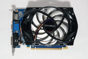 【中古】Sparkle Computer GeForce GTX 650 1024MB SX6501024KC Win10Pro HDMI/D-sub 動作確認済