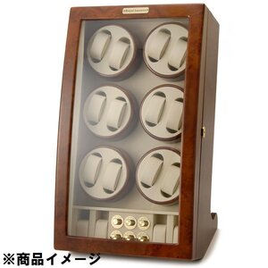 【未使用品】Royal hausen ロイヤルハウゼン ウォッチワインダ― 12本巻+4本収納 GC03-L88 木目 ※同梱不可 897103572 0119