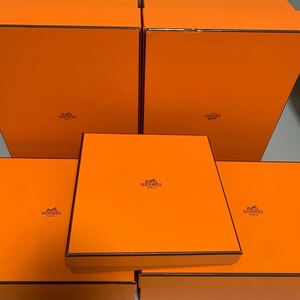 1円〜 おまとめ HERMES エルメス 空箱 保存箱 空き箱 BOX オレンジ 大量 現状品