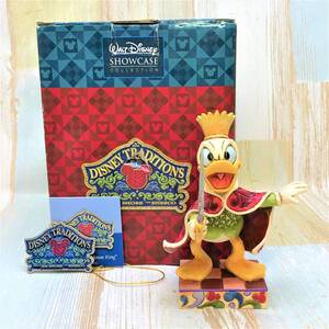 レア★ドナルド・ダック 王様 マウスキング フィギュア★TDL Disney ジム・ショア エネスコ ディズニーショーケース