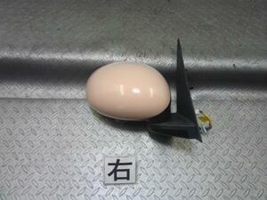 スズキ（SUZUKI）※同梱不可※ラパン HE33S 右サイドミラー 右ドアミラー カラー ZWA 品番 84701-80P70-ZWA 電動格納 カメラ 11ピン