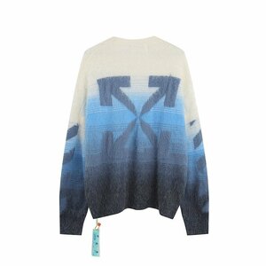 OFF-WHITE オフホワイト セーター ニット メンズファッション トップス 希少 中古 Mサイズ