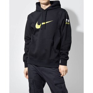 新品未着用 ナイキ NIKE メンズ 陸上 ランニング プルオーバー L/S フーディ サイズL DC4046010 ブラック 定価6500円