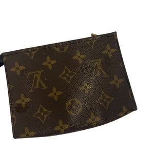 １円 LOUIS VUITTON ルイヴィトン モノグラム ポッシュトワレ 15 アクセサリーポーチ 小物入れ 化粧ポーチ レディース ステッチ