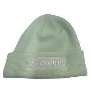 Supreme×New Era　23AW Box Logo Beanie ボックスロゴビーニー ニットキャップ　8071000147493