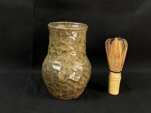 【福蔵】小石原焼 小鹿田焼 花器 手作り 民藝 高14cm