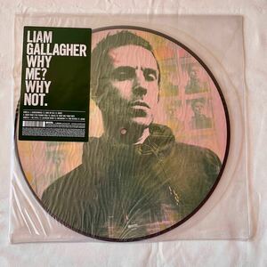 LIAM GALLAGHER LIAM GALLAGHER WHY ME? WHY NOT. PICTURE LP 新品 レコード アナログ盤　リアム oasis オアシス