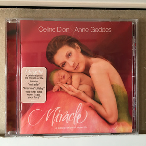 Celine Dion/Anne Geddes「Miracle:a celebration of new life」＊Celine Dionと写真家Ann Geddesによるコンセプト・アルバム