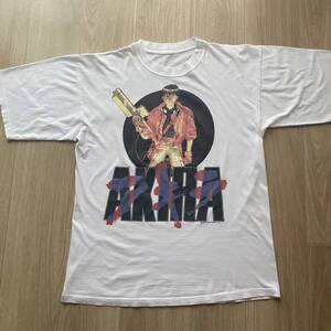 超レア 当時物 90s AKIRA アキラ vintage Tシャツ ユーロ物 アニメ 大友克洋 鉄雄 anarchic adjustment ムービー NIRVANA エヴァンゲリオン