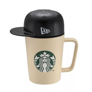 ★台湾スタバ★スターバックス NEW ERA ベージュ マグカップ ロゴ 台湾 海外 スタバ マグ Starbucks