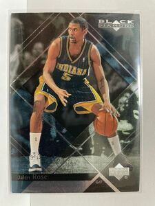 NBAカード　ジェイレン・ローズ　JALEN ROSE BLACK DIAMOND UPPER DECK 2000【ペイサーズ時代】