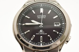 シチズン アテッサ デイト エコドライブ H415-T008631 クオーツ メンズ 腕時計 CITIZEN