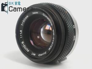 【中古】 OLYMPUS OM-SYSTEM ZUIKO MC AUTO-S 50ｍｍ F1.8 オリンパス