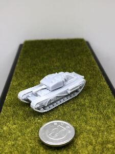 1/144レジンキット　未塗装　未組立　イギリス軍　チャーチル歩兵戦車　Mk.II ワールドタンクミュージアム 【同梱可能】