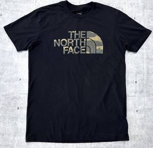 THE NORTH FACE Fade Camouflage Logo Tシャツ　　ノースフェイス フェイド カモフラージュ ロゴ TEE 半袖 迷彩 センターロゴ 柳9712