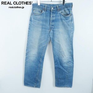 LEVIS/リーバイス 501XX 刻印2 66前期 スモールe/紙パッチ/赤耳/チェーンステッチ デニムパンツ/W35 /060