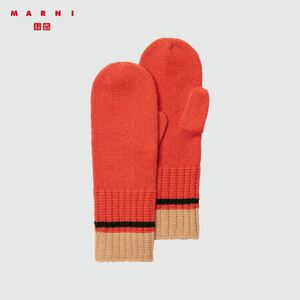 処分sale!新品タグ付☆UNIQLO MARUNIマルニ☆ウール混ニットミトン