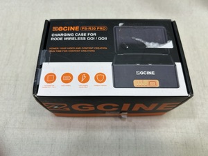 ZGCINE ゼットジーシネ PS-R30 PRO RODE WIRELESS GO1/GO2 ロード ワイヤレス 充電器 充電ケース