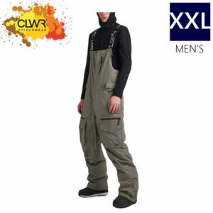 ● CLWR Trabajo Bib PNT GREY GREEN XXLサイズ メンズ スノーボード スキー パンツ PANT ビブパンツ 23-24 日本正規品