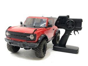 △現状品 タミヤ 電動RC 1/10RC フォード ブロンコ CC-02シャーシ プロポ付 同梱不可 1円スタート