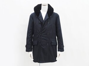 ◆【Engineered Garments エンジニアードガーメンツ】マッキーノコート ブラック XS