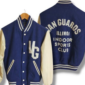 VAN GUARDS JACKET ヴァンヂャケット ジャケット in door sports club ヴィンテージ 70s～80s スタジアムジャンパー スタジャン オールド M