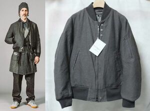 17AW Engineered Garments エンジニアードガーメンツ Aviator Jacket Active Cloth アビエイター ジャケット M グレー