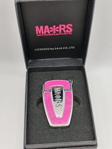 箱付 MARS ma*rs マーズ ガス ライター ピンク 喫煙 グッズ ライター アクセサリー 動作未確認 J821-2