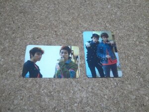 SUPER JUNIOR DONGHAE＆EUNHYUK【OPPA,OPPA】★CD封入特典・トレカ単品★2人Ver.×2★