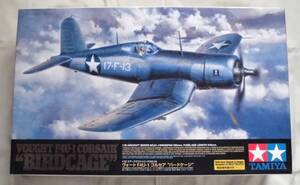 送料無料　タミヤ 1/32 エアークラフトシリーズ No.24 アメリカ海軍 ヴォート F4U-1 コルセア バードゲージ プラモデル 60324