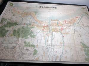 ★0517大正9年（1920）古地図「福岡博多及郊外地図」1点/帝国都会地図の9