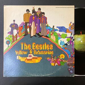 US ORG. 1969年 “YELLOW SUBMARINE” The Beatles /capitolロゴ入りリム初盤/Terre Haute Press