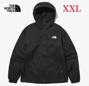 新品未使用 THE NORTH FACE ノースフェイス ライトライザー ジャケット ナイロン XXL ブラック色 海外限定