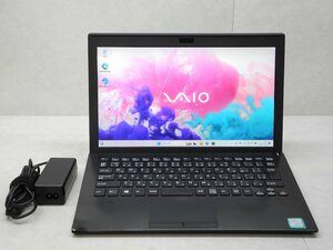 ☆1円☆第8世代☆VAIO☆VJPF11C11N☆Core i5 1.60GHz/16GB/SSD256GB/高解像度1920x1080/無線/Bluetooth/カメラ/Office/Win11☆