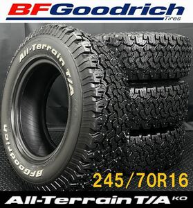 BFグッドリッチ All-Terrain T/A KO 245/70R16 スパイク 4本 240304-S3 デリカD5 スペースギア/ジムニーシエラ*リフトアップホワイトレター