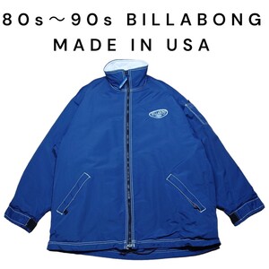 USA製 80s90s BILLABONG　内キルティング　ナイロンジャケット　ビラボン