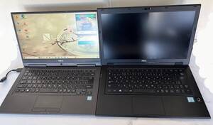 01135 ● NEC HZ550/D Core i5 6世代 ● NEC HZ750/G Core i7 7500U 2.7GHZ ● ジャンク