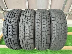 送料無料 175/65R15　DUNLOP WINTER MAXX WM02 2021年製造　中古スタッドレスタイヤ　4本セット