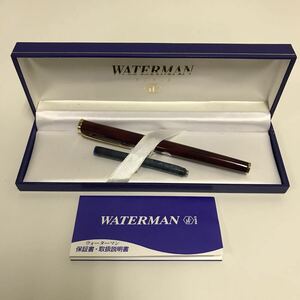 ⑥-40 ウォーターマン WATERMAN 万年筆 筆記用具 ペン先 EF 18K 18金 文房具 筆記具 文具