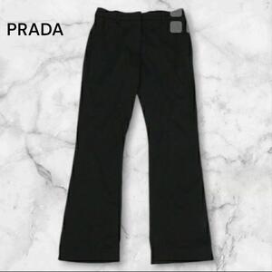 PRADA プラダ ブラック パンツ シンプルデザイン