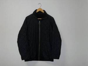 本物★Barbour　（バブアー）　ナイロン　キルティング　ジャケット　　黒　　サイズX SMALL　　　　　　（３F　オ　ケ