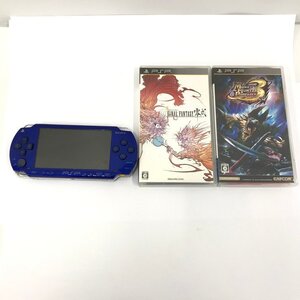 SONY PSP 本体 PSP-1000/ソフト おまとめ 通電未確認【DAAT5025】