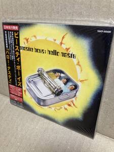 PROMO SEALED！新品CD！ビースティ・ボーイズ Beastie Boys Hello Nasty ハロー・ナスティ Toshiba EMI TOCP-50600 見本盤 未開封 MINT OBI